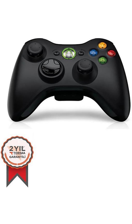TORIMA Tv Pc Uyumlu 360 XBOX Series X Kablolu Oyun Kolu Siyah