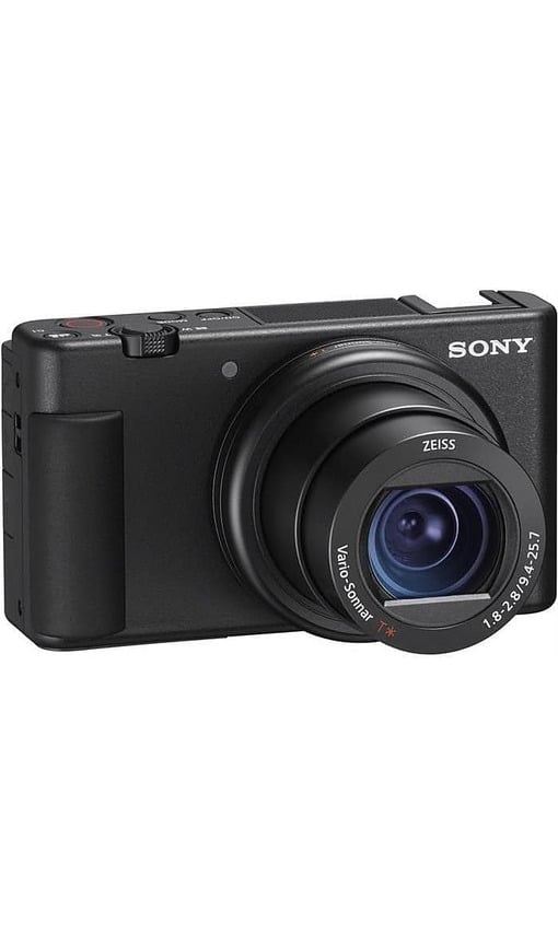 SONY ZV-1 Vlog Kamerası , 24-70 mm Lens , Siyah ,vlog kamerası