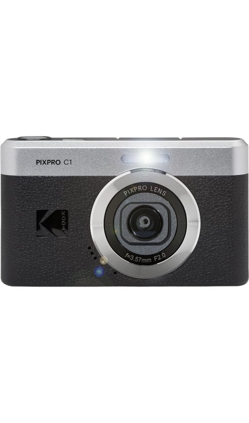 KODAK Pixpro  C1 Dijital Fotoğraf Makinesi Retro Siyah